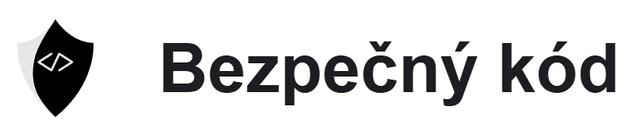 Bezpecny Kod logo